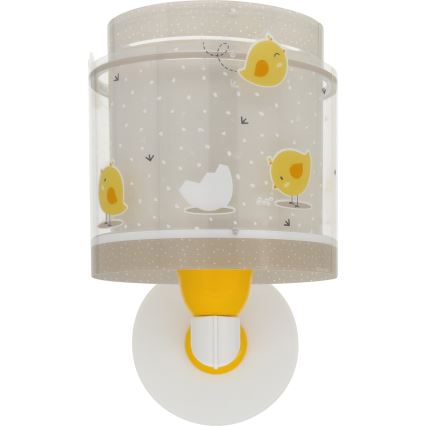 Dalber 76879 - Детский настенный светильник BABY CHICK 1xE27/15W/230V