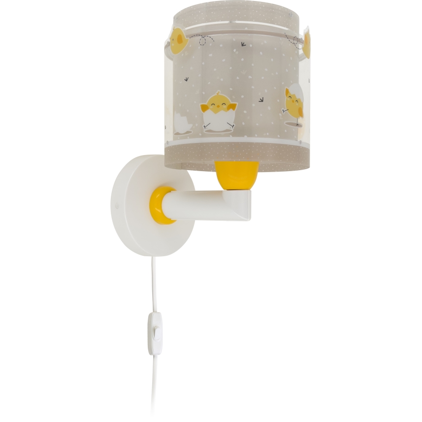 Dalber 76879 - Детский настенный светильник BABY CHICK 1xE27/15W/230V