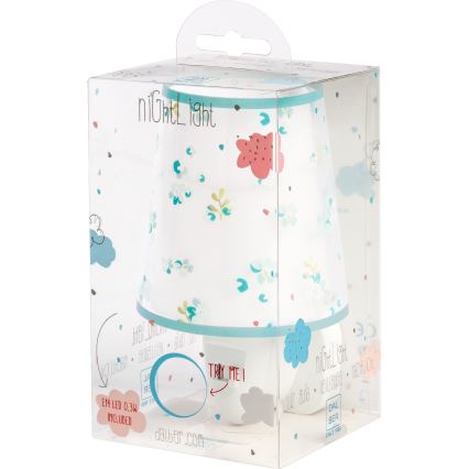 Dalber 81175H - Светодиодная лампа в розетку DREAM FLOWERS 1xE14/0,3W/230V