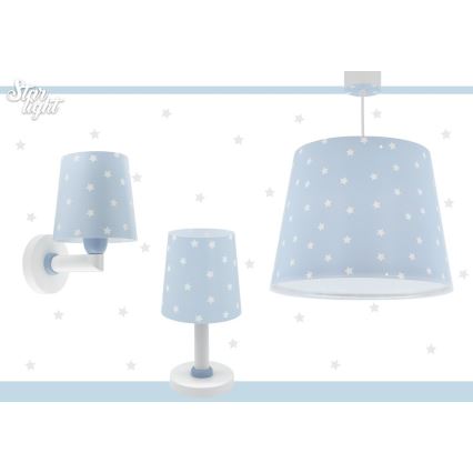 Dalber 82211T - Дитяча лампа STAR LIGHT 1xE14/40W/230V синій