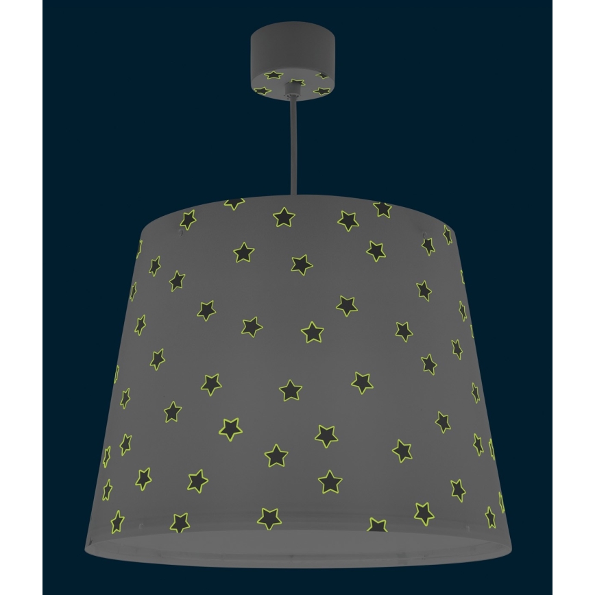 Dalber 82212B - Дитяча люстра STAR LIGHT 1xE27/60W/230V білий