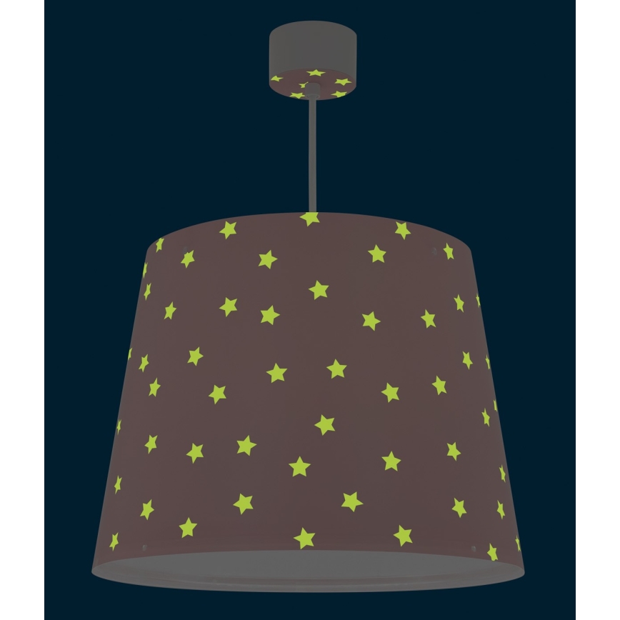 Dalber 82212S - Дитяча люстра STAR LIGHT 1xE27/60W/230V рожевий