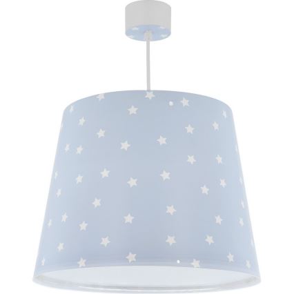 Dalber 82212T - Детская люстра STAR LIGHT 1xE27/60W/230V голубая