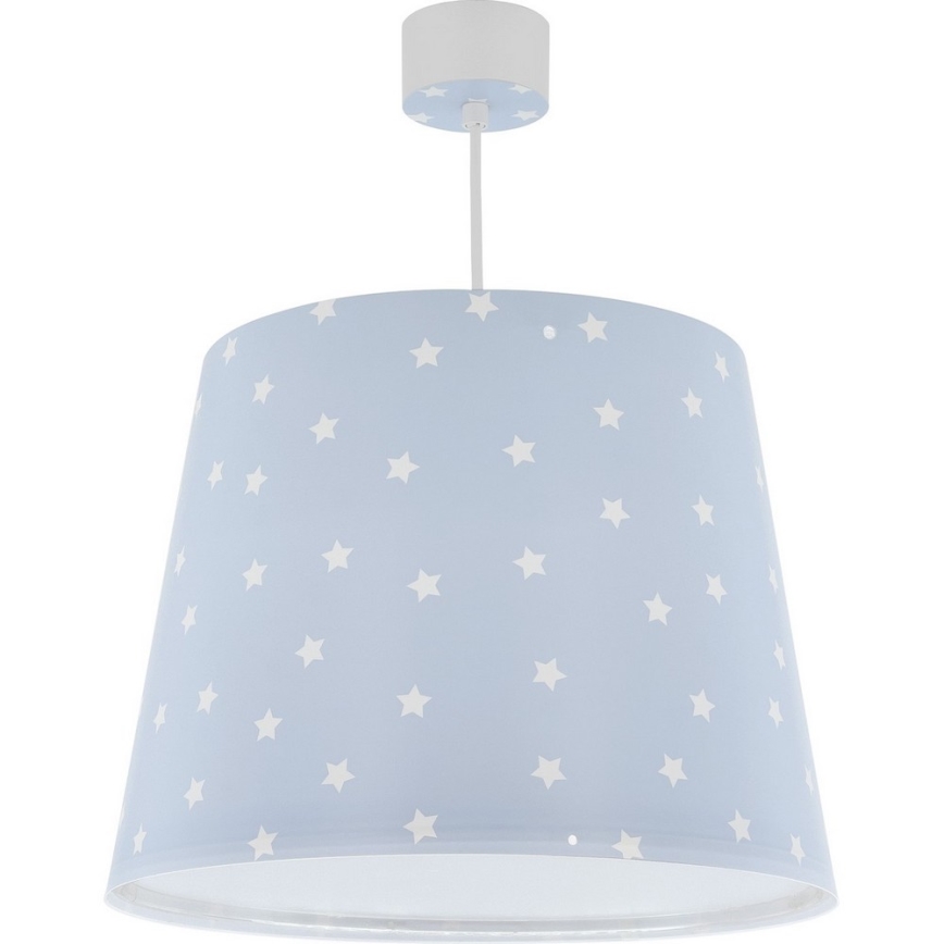 Dalber 82212T - Детская люстра STAR LIGHT 1xE27/60W/230V голубая