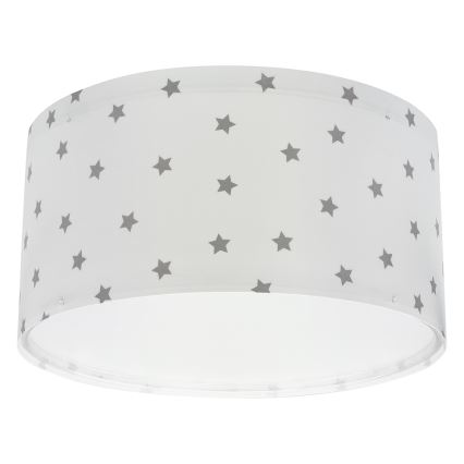 Dalber 82216B - Детский потолочный светильник STAR LIGHT 2xE27/60W/230V белая