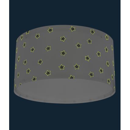 Dalber 82216B - Дитячий стельовий світильник STAR LIGHT 2xE27/60W/230V білий