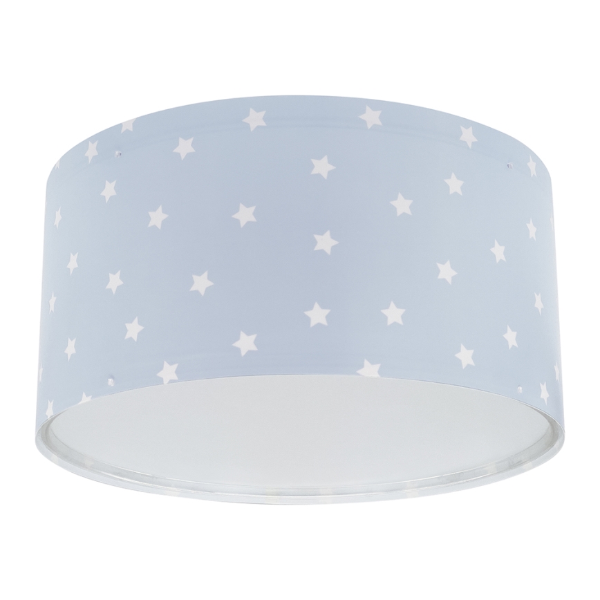 Dalber 82216T - Детский потолочный светильник STAR LIGHT 2xE27/60W/230V синяя