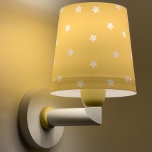 Dalber 82219A - Детский настенный светильник STAR LIGHT 1xE27/60W/230V желтый