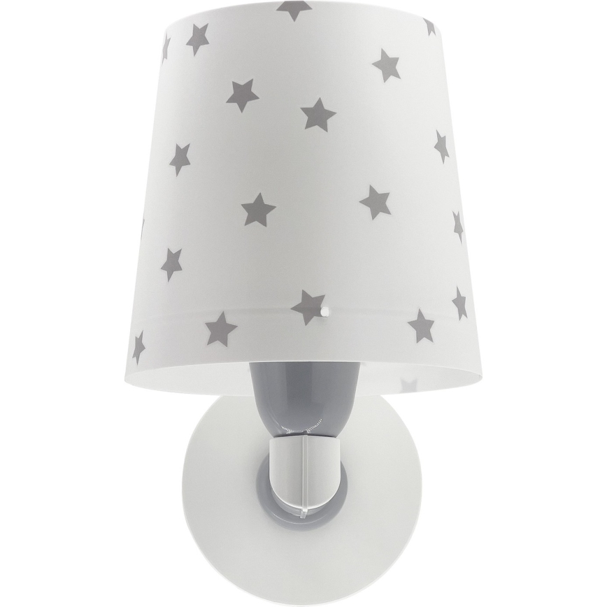 Dalber 82219B - Дитячий настінний світильник/бра STAR LIGHT 1xE27/60W/230V білий