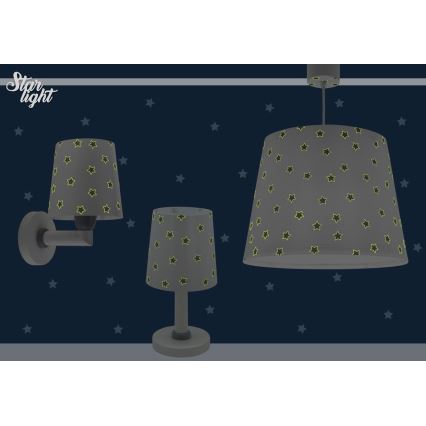 Dalber 82219B - Дитячий настінний світильник/бра STAR LIGHT 1xE27/60W/230V білий