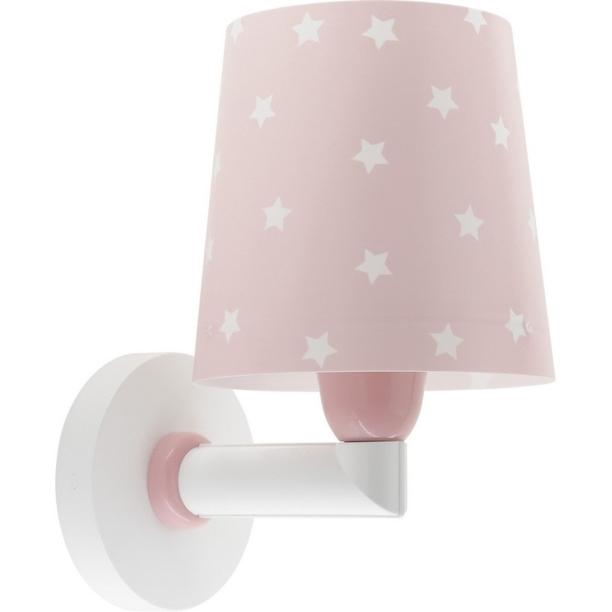 Dalber 82219S - Детский настенный светильник STAR LIGHT 1xE27/60W/230V розовый
