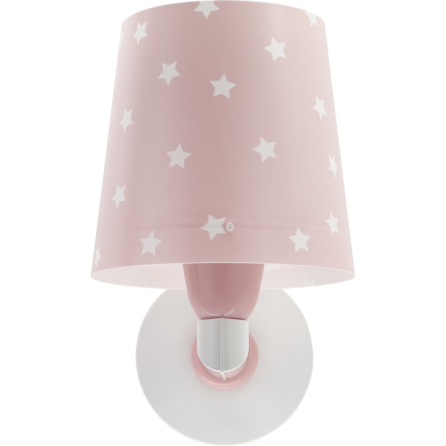 Dalber 82219S - Детский настенный светильник STAR LIGHT 1xE27/60W/230V розовый