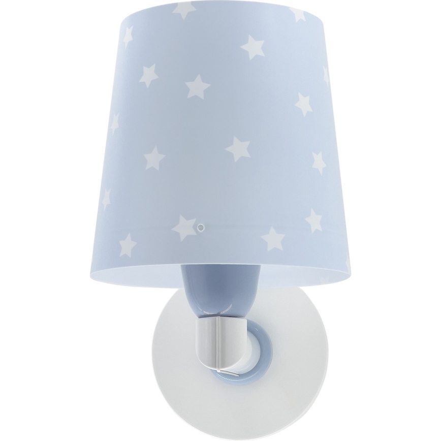 Dalber 82219T - Детский настенный светильник STAR LIGHT 1xE27/60W/230V голубой