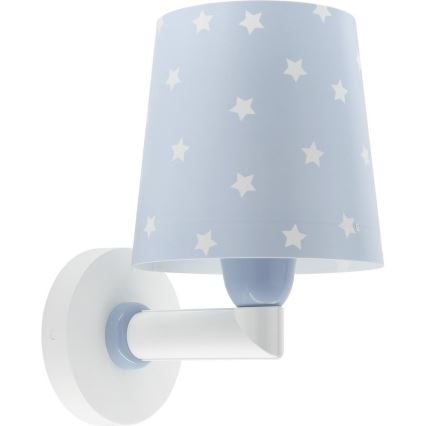 Dalber 82219T - Дитячий настінний світильник/бра STAR LIGHT 1xE27/60W/230V синій