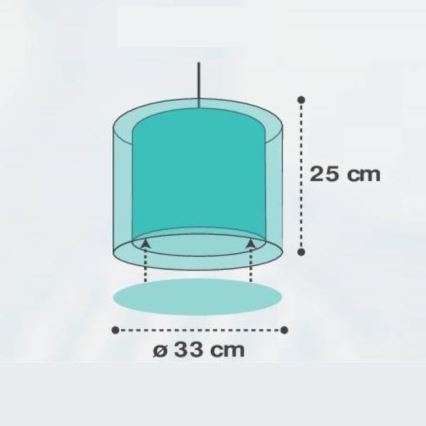 Dalber D-41412H - Детская люстра CLOUDS 1xE27/60W/230V