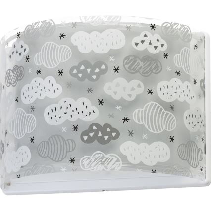 Dalber D-41418E - Детский настенный светильник CLOUDS 1xE27/60W/230V
