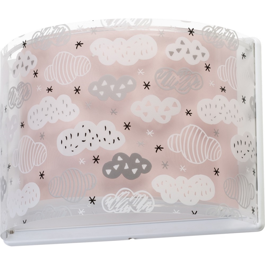 Dalber D-41418S - Детский настенный светильник CLOUDS 1xE27/60W/230V