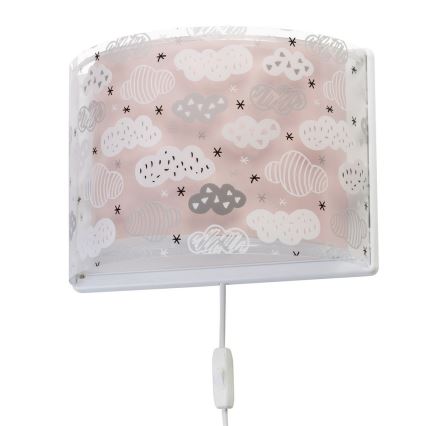 Dalber D-41418S - Детский настенный светильник CLOUDS 1xE27/60W/230V