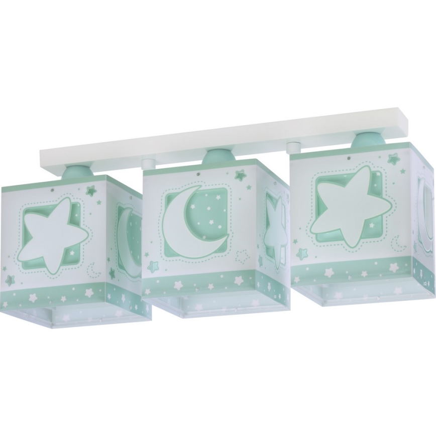 Dalber D-63233NH - Детский потолочный светильник MOONLIGHT 3xE27/60W/230V
