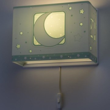 Dalber D-63238H - Детский настенный светильник MOONLIGHT 1xE27/60W/230V
