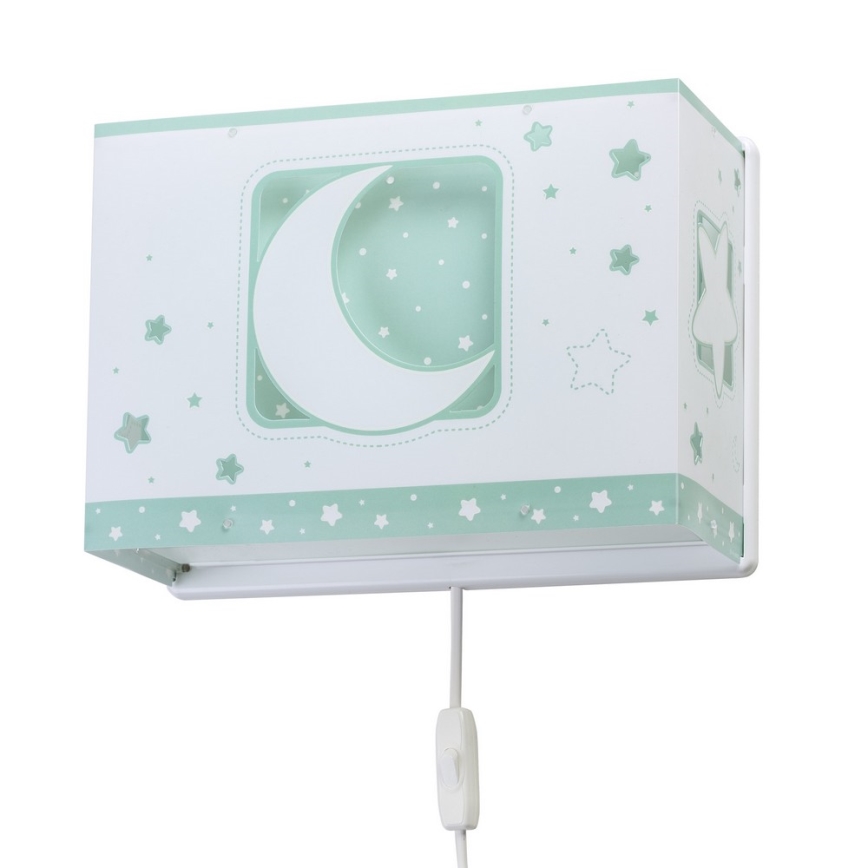 Dalber D-63238H - Дитяче настінне освітлення MOONLIGHT 1xE27/60W/230V