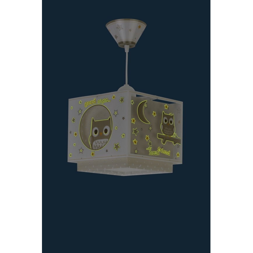 Dalber D-63392 - Дитяча люстра GOOD NIGHT 1xE27/60W/230V