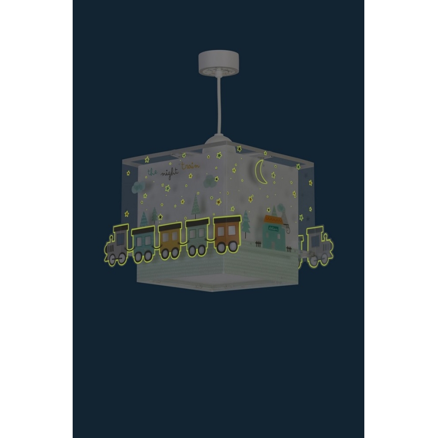 Dalber D-63532 - Дитяча люстра TRAIN 1xE27/60W/230V