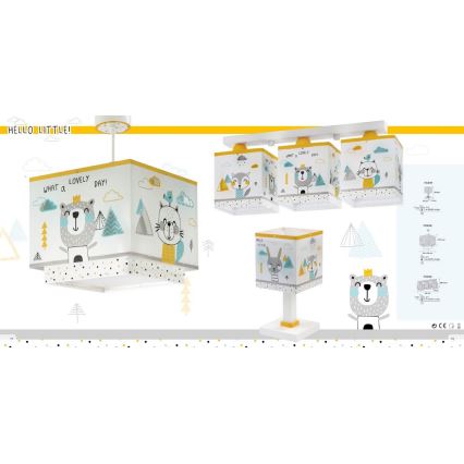 Dalber D-73241 - Детская лампа HELLO LITTLE 1xE14/40W/230V