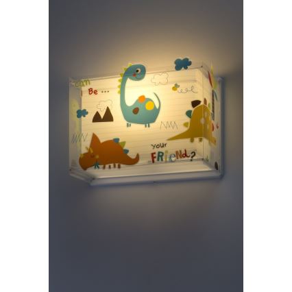 Dalber D-73458 - Детский настенный светильник DINOS 1xE27/60W/230V