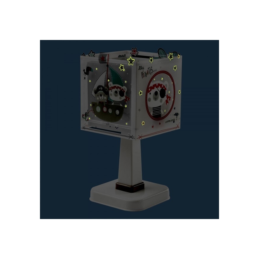 Dalber D-74551 - Дитяча настільна лампа PIRATES 1xE14/40W/230V