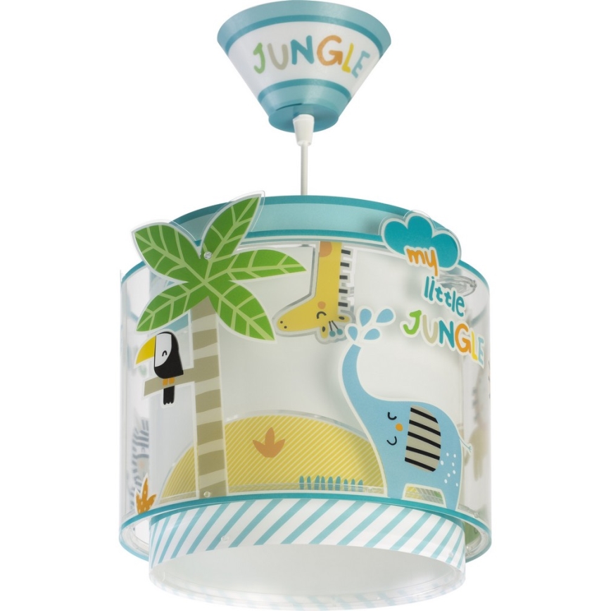 Dalber D-76112 - Дитяча люстра MY LITTLE JUNGLE 1xE27/15W/230V