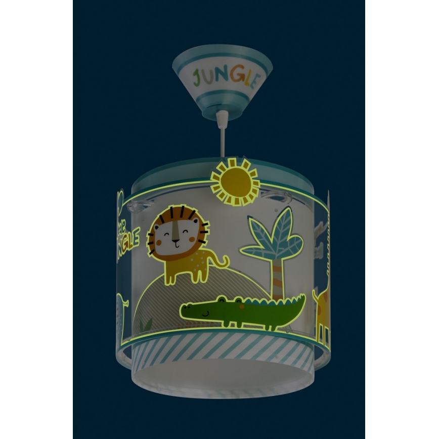 Dalber D-76112 - Дитяча люстра MY LITTLE JUNGLE 1xE27/15W/230V