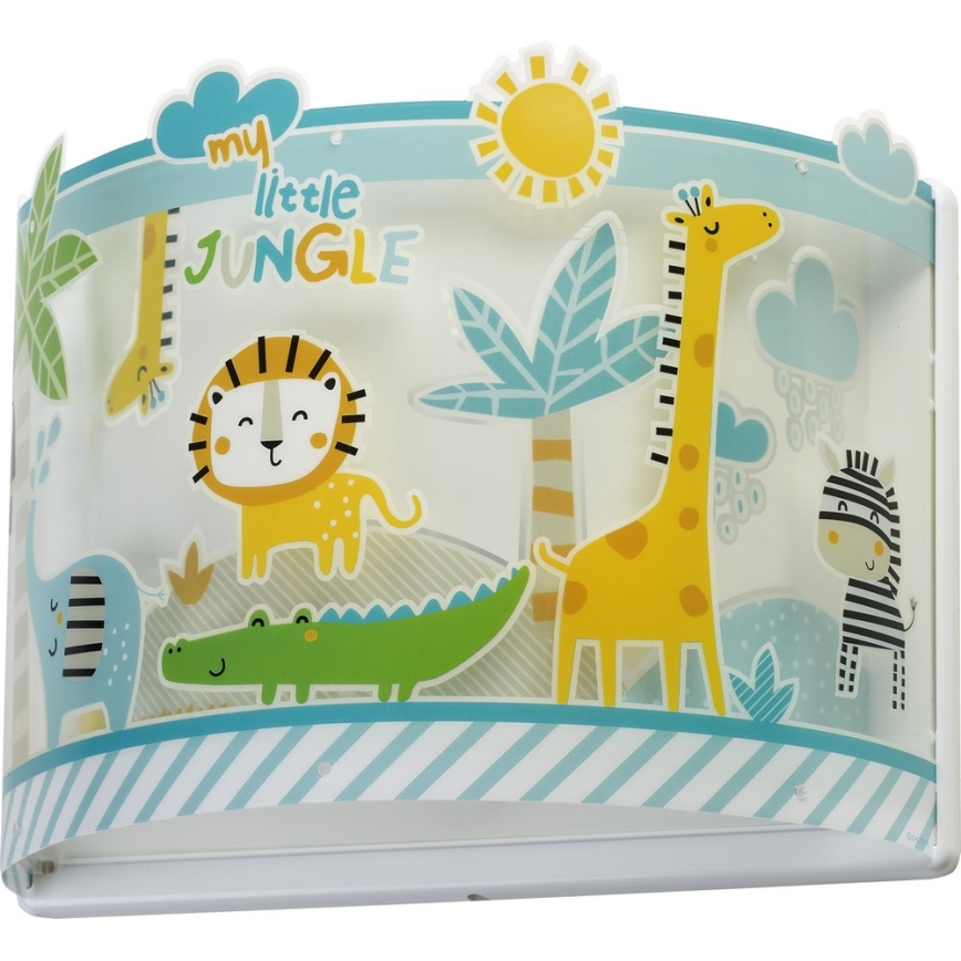 Dalber D-76118 - Дитяче настінне освітлення MY LITTLE JUNGLE 1xE27/15W/230V