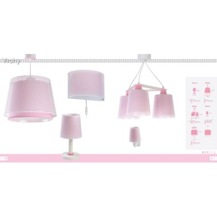 Dalber D-80228S - Детский настенный светильник VICHY 1xE27/60W/230V