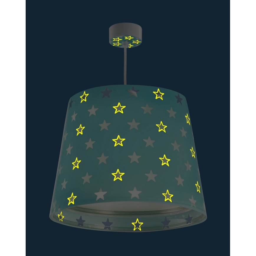 Dalber D-81212H - Дитяча люстра STARS 1xE27/60W/230V