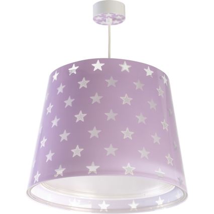 Dalber D-81212L - Дитяча підвісна люстра STARS 1xE27/60W/230V