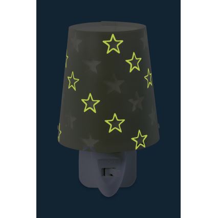 Dalber D-81215E - Світлодіодний нічник STARS 1xE14/0,3W/230V