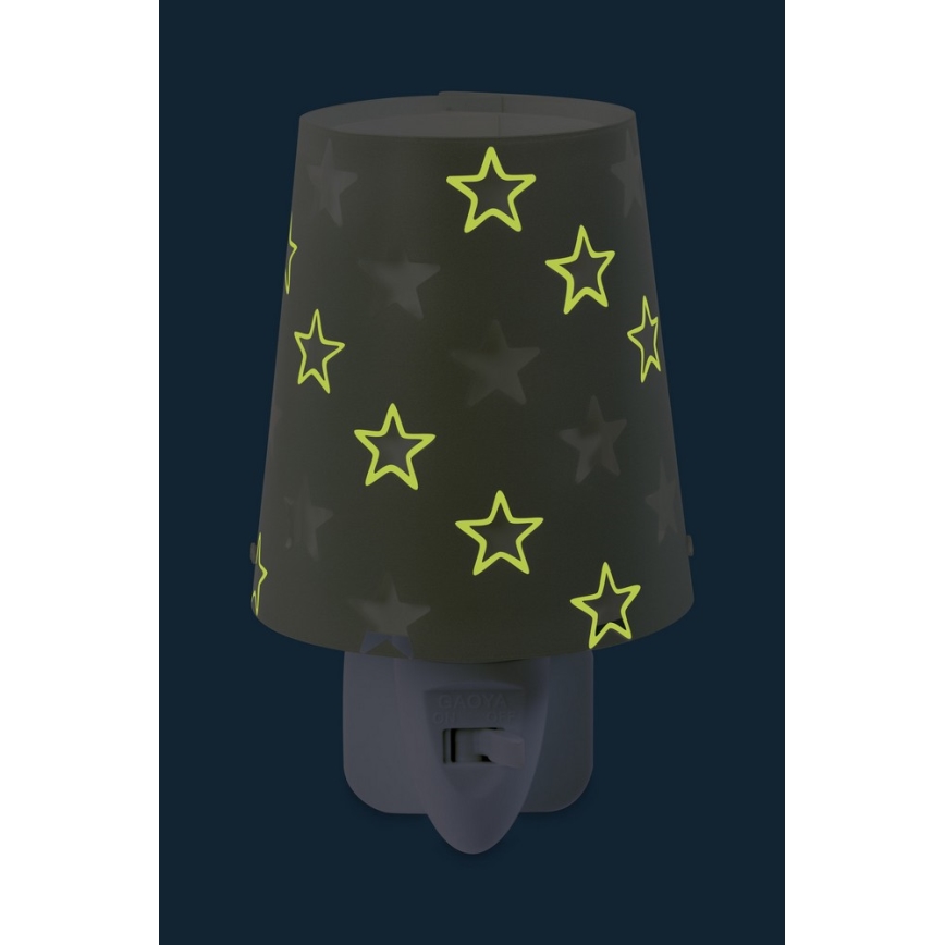 Dalber D-81215E - Світлодіодний нічник STARS 1xE14/0,3W/230V