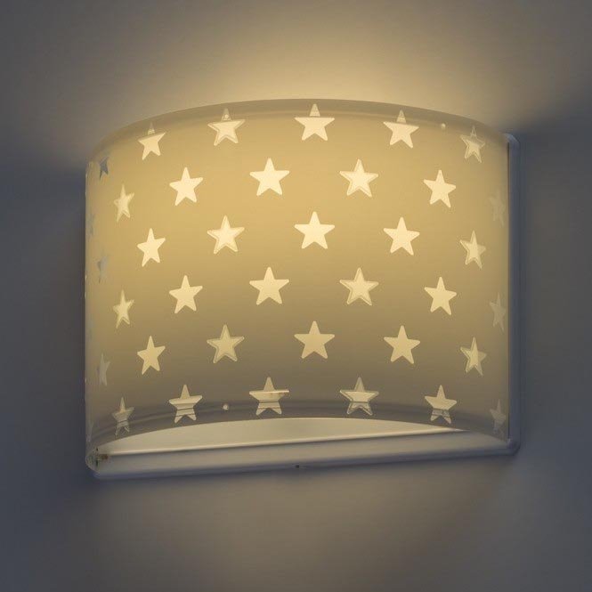 Dalber D-81218E - Детский настенный светильник STARS 1xE27/60W/230V