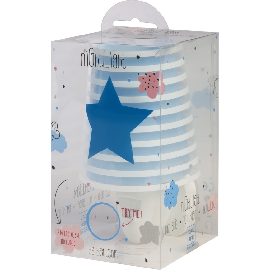 Dalber D-92193 - LED нічник LIGHT FEELING 1xE14/0,5W/230V