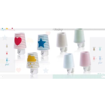 Dalber D-92193 - LED нічник LIGHT FEELING 1xE14/0,5W/230V