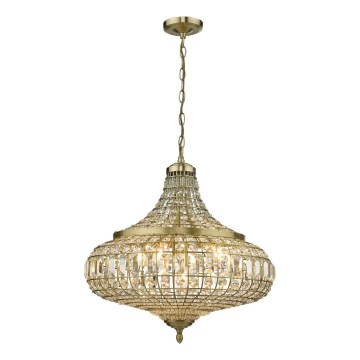 Där Lighting ASM0675 - Люстра на ланцюгу ASMARA 6xE14/40W/230V латунна