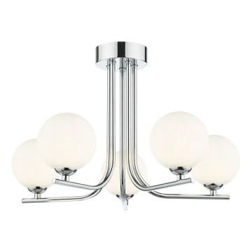 Där Lighting CRA5450-02 - Люстра на штанзі CRADLE 5xG9/25W/230V полірований хром