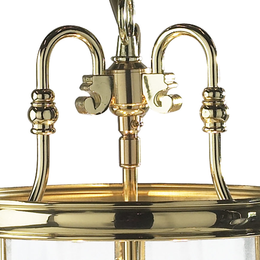 Där Lighting LAM0340 - Люстра на цепи LAMBETH 3xE14/60W/230V латунь