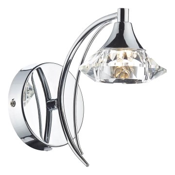 Där Lighting LUT0750 - Настінний світильник LUTHER 1xG9/40W/230V полірований хром