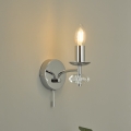 Där Lighting OLE0750 - Настінний світильник OLEANA 1xE14/40W/230V, блискучий хром