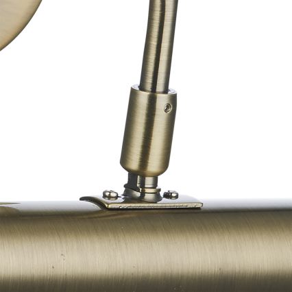 Där Lighting ONE6775 - Підсвітка для картин ONEDIN 2xE14/25W/230V латунь