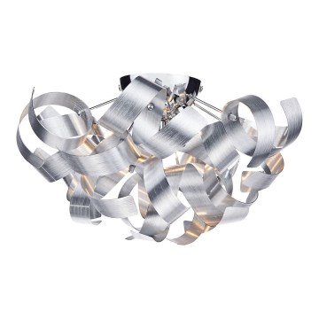 Där Lighting RAW0450 - Потолочный светильник RAWLEY 4xG9/25W/230V матовый хром