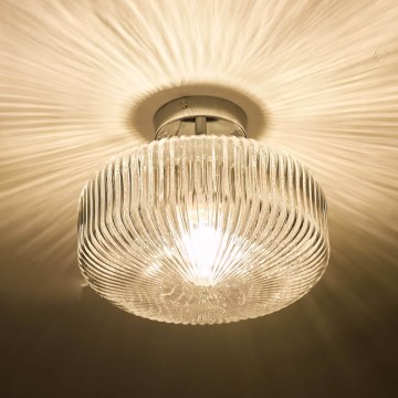 Där Lighting RIV5208 - Накладна люстра RIVA для ванної кімнати 1xE27/60W/230V IP44 полірований хром