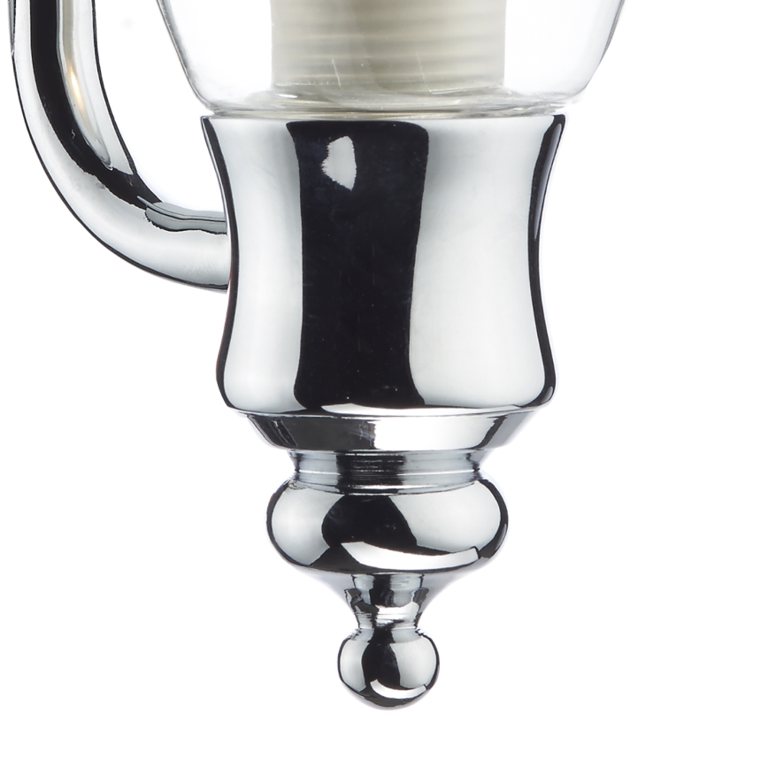 Där Lighting VES0750 - Настенный светильник для ванной VESTRY 1xG9/25W/230V IP44 полированный хром
